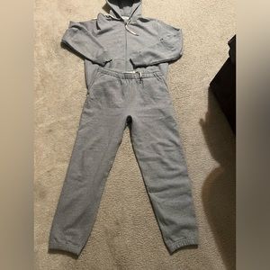 Buck Mason Interloop sweatshirt and sweatpants SZ M worn once!